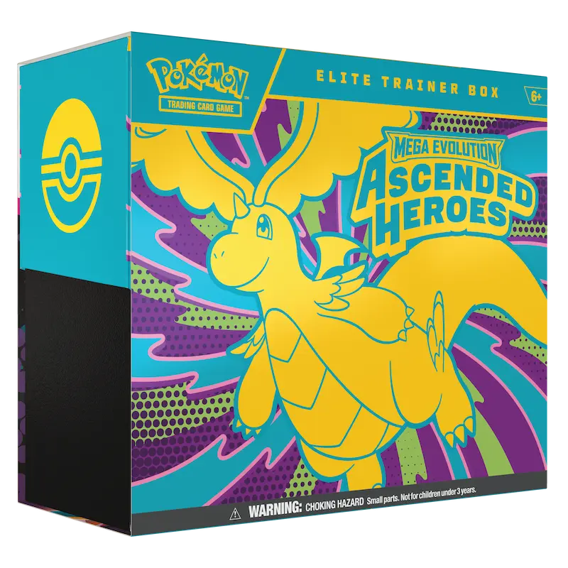Mega Evolution Ascended Heroes ETB Elite Trainer Box
